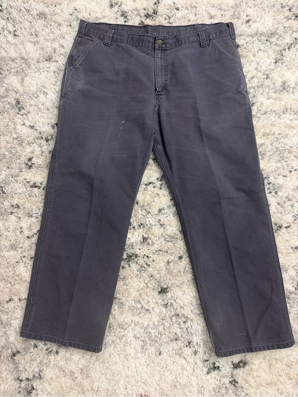 Carhartt Men's Relax Fit Cargo Pants in Dark Gray